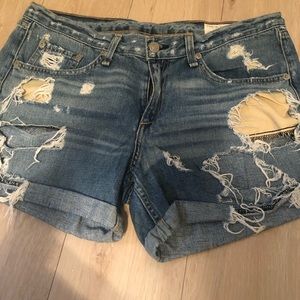 Rag and bone rebel boyfriend shorts
